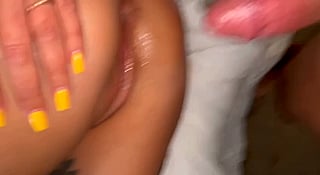 My Husband's Thick Cock Fucks My Tight Asshole Raw - Amateur Anal Slut Takes It Deep'