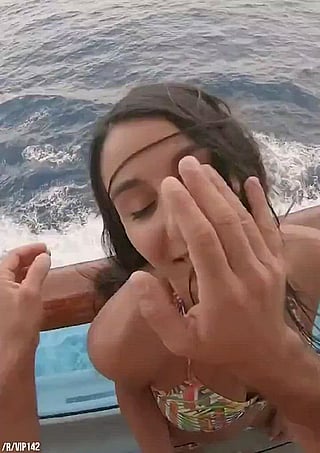 Filthy Anal Climax on the High Seas: She Can't Help but Cum Hard'