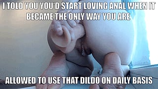 Forget Pussy - This Slut's Asshole Is Her Only Hole For Fucking Now!'